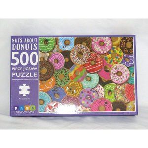 Nuts About Donuts Jigsaw Puzzle 500 Pieces Page Publications